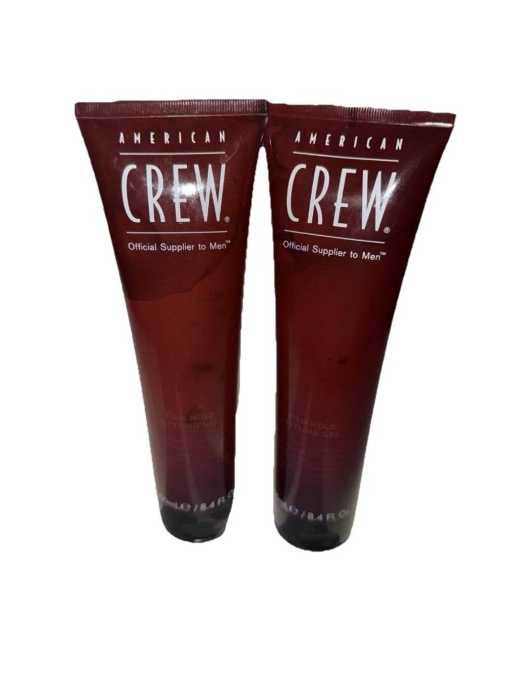 2 AMERICAN CREW Firm Hold Men's Hair Styling Gel 8.4 oz Each Factory New